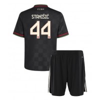 Bayern Munich Josip Stanisic #44 Tretí Detský futbalový dres 2025-26 Krátky Rukáv (+ trenírky)
